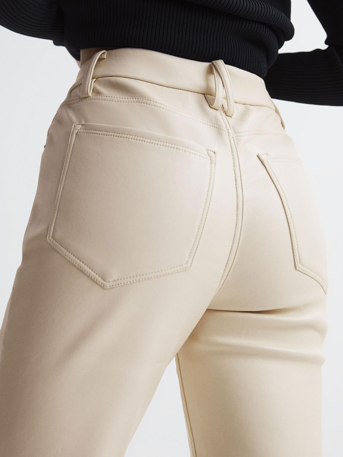 Reiss Trousers | Good American Good American Better Than Leather Pants Black - Women