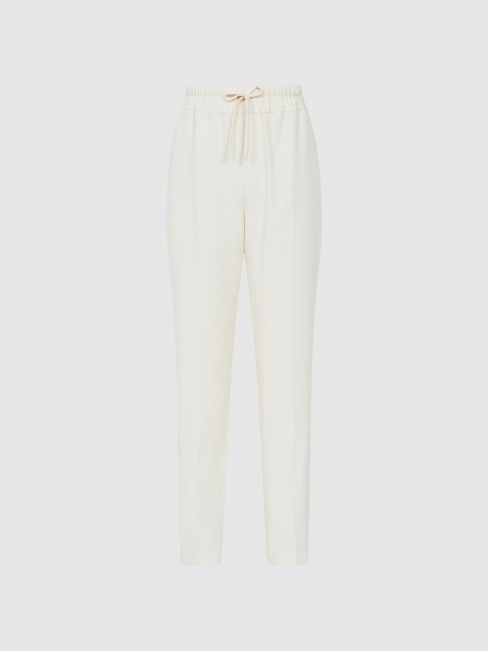 Reiss Trousers | Hailey Pull On Trousers Cream - Women