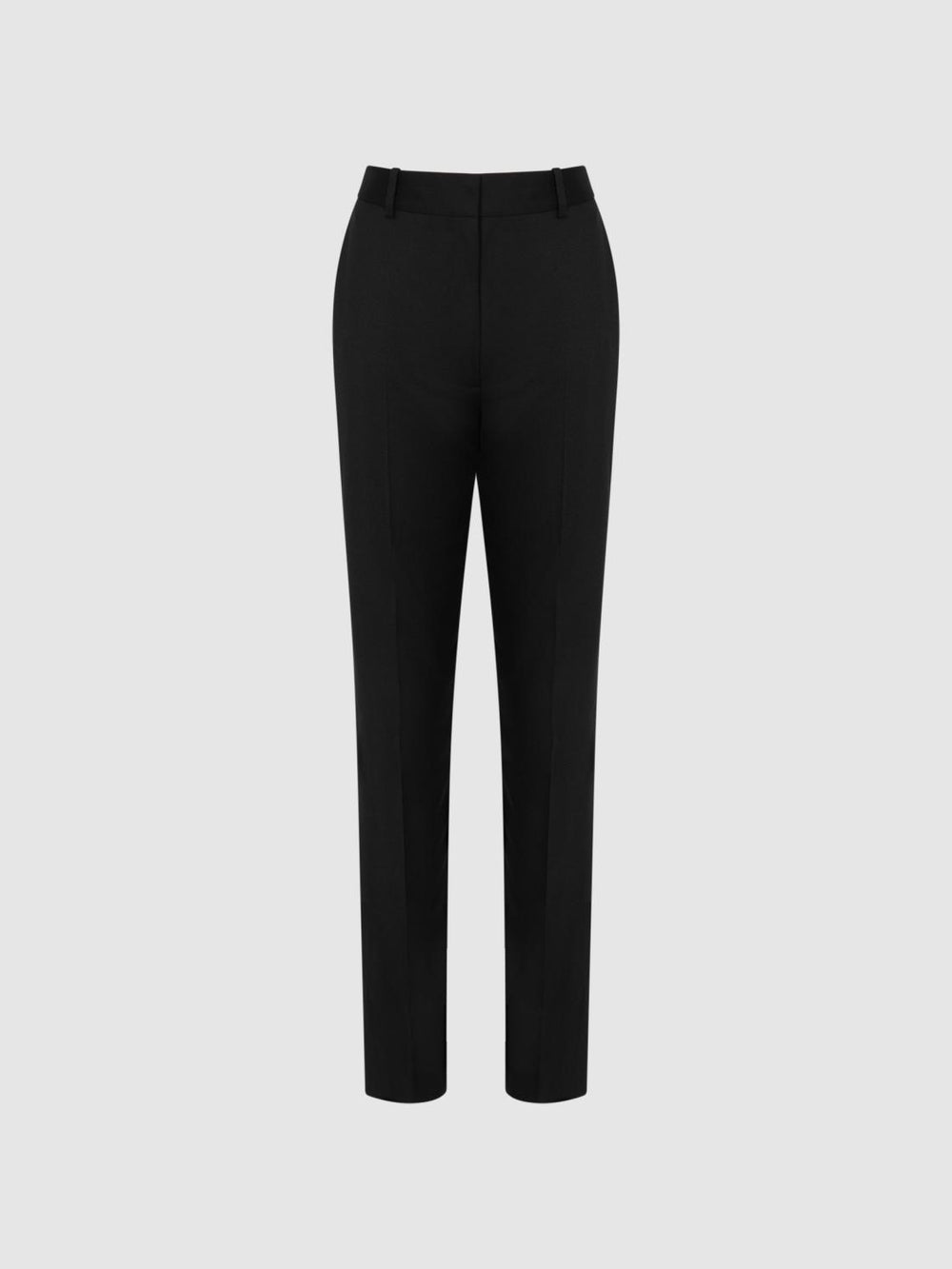 Reiss Trousers | Haisley Slim Leg Tapered Trousers Black - Women