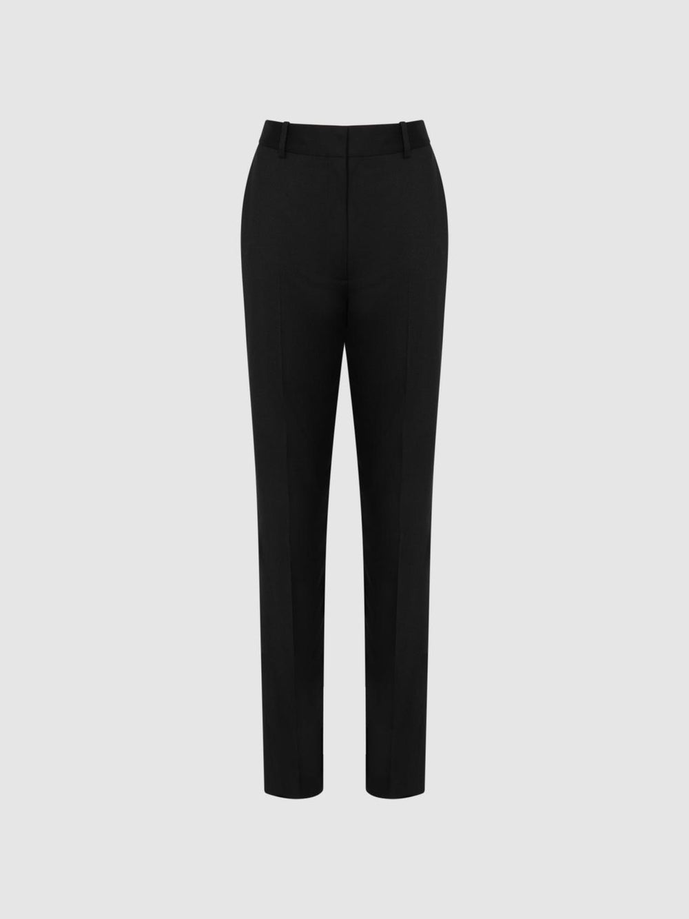 Reiss Trousers | Haisley Slim Leg Tapered Trousers Black - Women