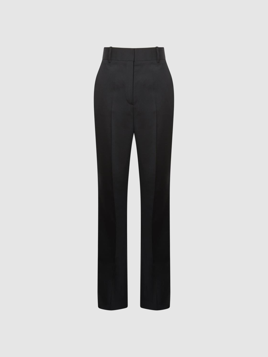 Reiss Trousers | Haisley Tailored Flare Trousers Black - Women