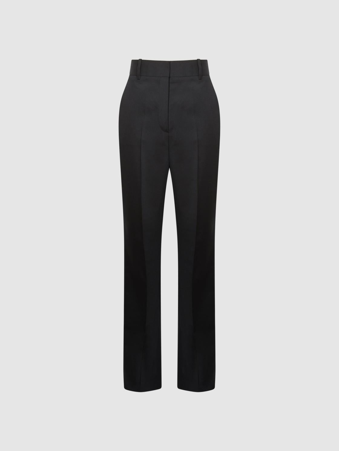 Reiss Trousers | Haisley Tailored Flare Trousers Black - Women