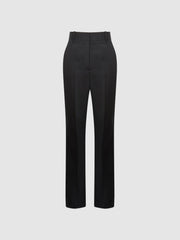 Reiss Trousers | Haisley Tailored Flare Trousers Black - Women
