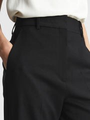 Reiss Trousers | Haisley Tailored Flare Trousers Black - Women