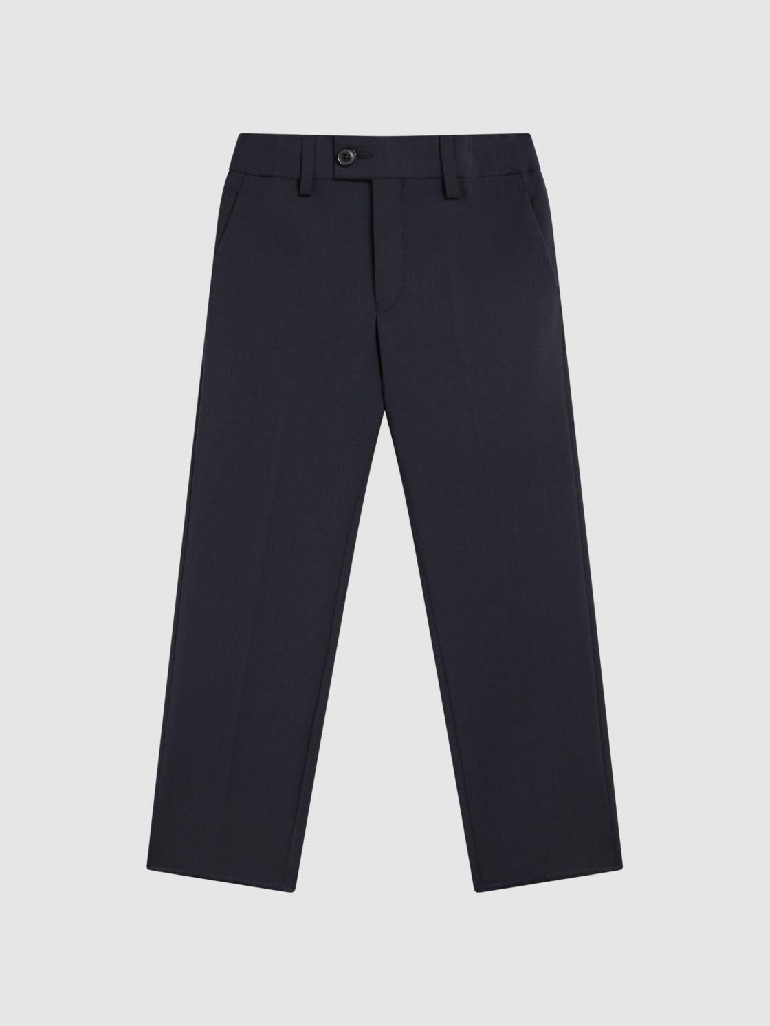 Reiss Trousers | Hope Modern Fit Mixer Trousers Navy - Children