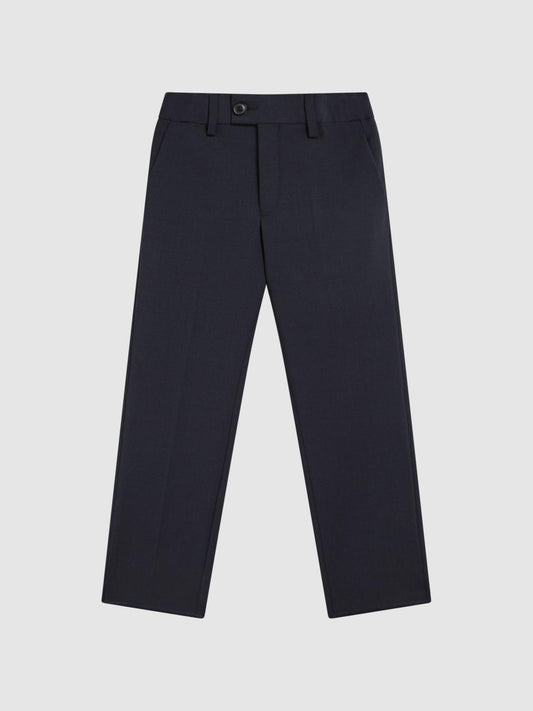 Reiss Trousers | Hope Modern Fit Mixer Trousers Navy - Children