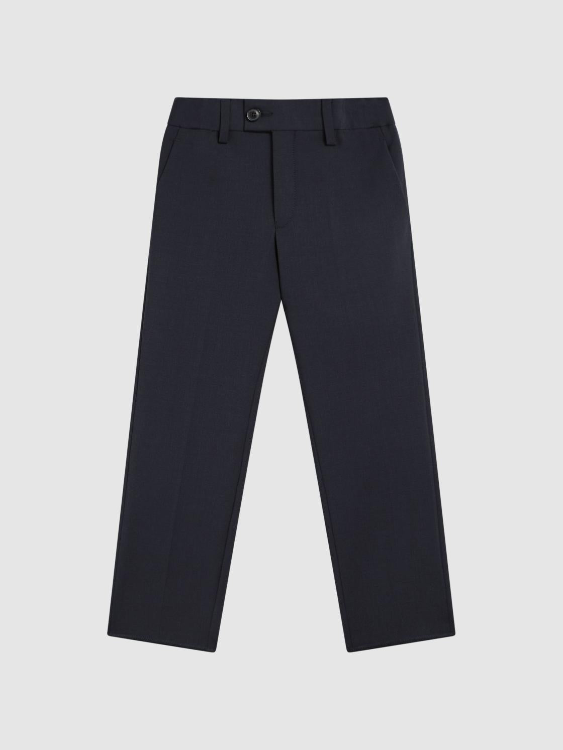Reiss Trousers | Hope Modern Fit Mixer Trousers Navy - Children