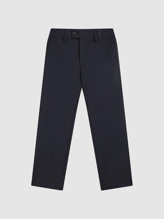 Reiss Trousers | Hope Modern Fit Mixer Trousers Navy - Children