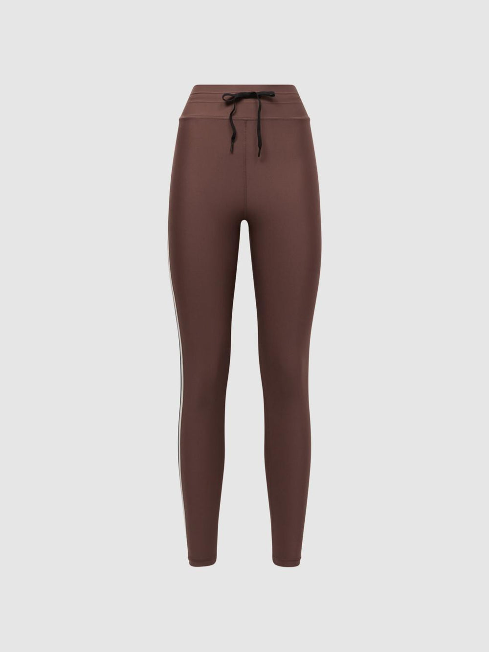 Reiss Trousers | Hustle The Upside High Rise Drawstring Leggings Brown - Women
