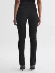 Reiss Trousers | Jayne Split Front Skinny Trousers Black - Women