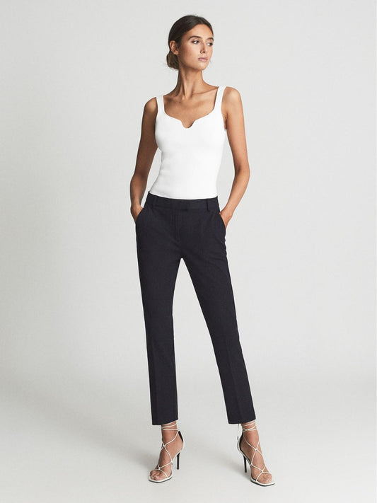 Reiss Trousers | Joanne Slim Fit Tailored Trousers Black - Women