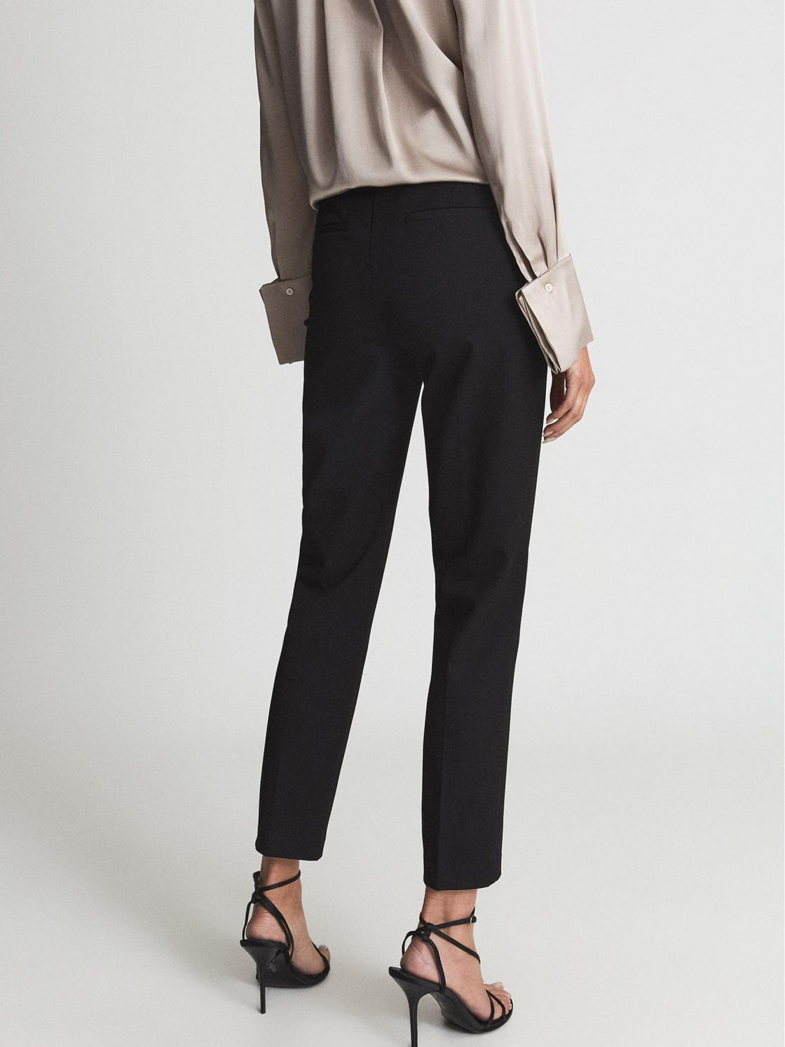 Reiss Trousers | Joanne Slim Fit Tailored Trousers Black - Women