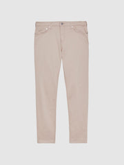 Reiss Trousers | Kalkan Slim Fit Five Pocket Trousers Navy - Men