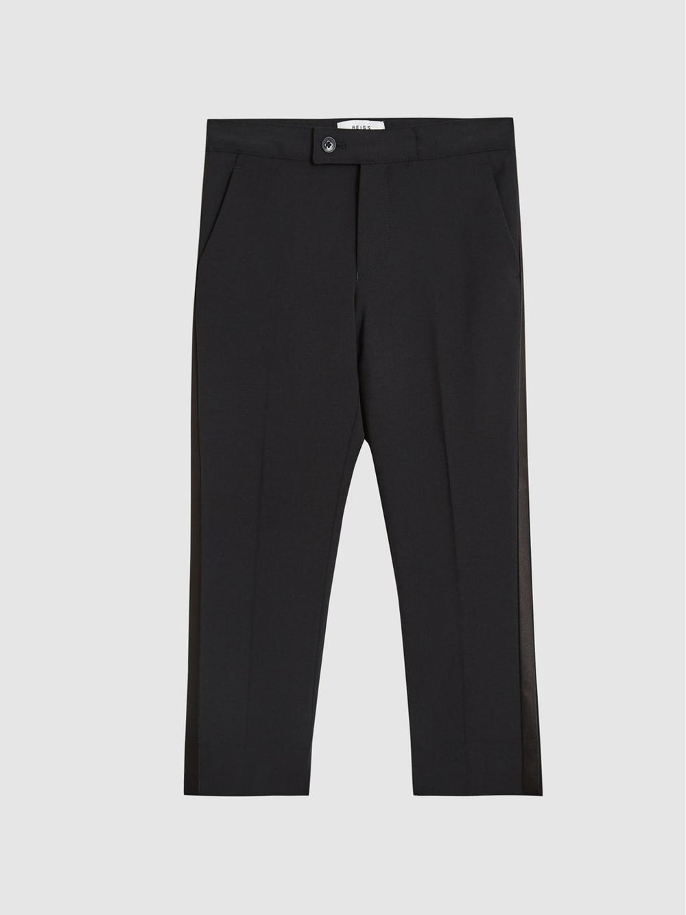 Reiss Trousers | Knightsbridge Junior Tuxedo Trousers Black - Children