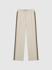 Reiss Trousers | Odell Wide Leg Pull On Trousers Black - Women
