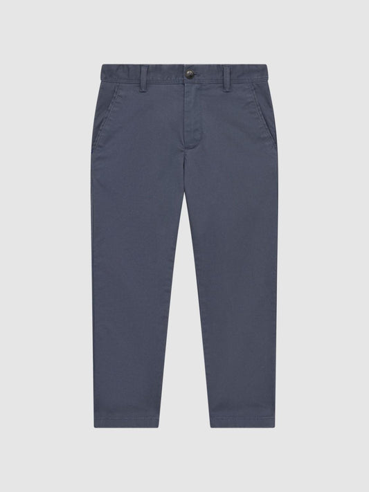 Reiss Trousers | Pitch Slim Fit Casual Chinos Bright Airforce - Children