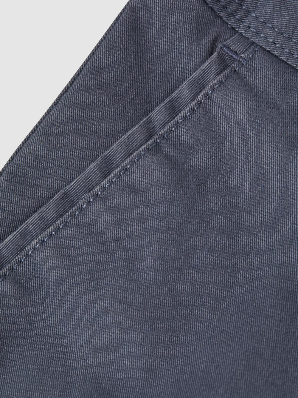 Reiss Trousers | Pitch Slim Fit Casual Chinos Bright Airforce - Children