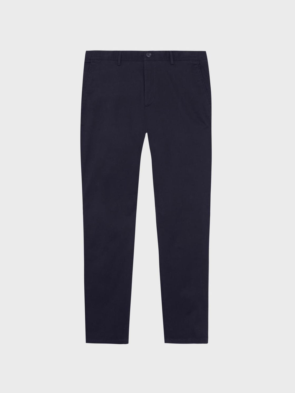 Reiss Trousers | Pitch Slim Fit Washed Chinos Navy - Men