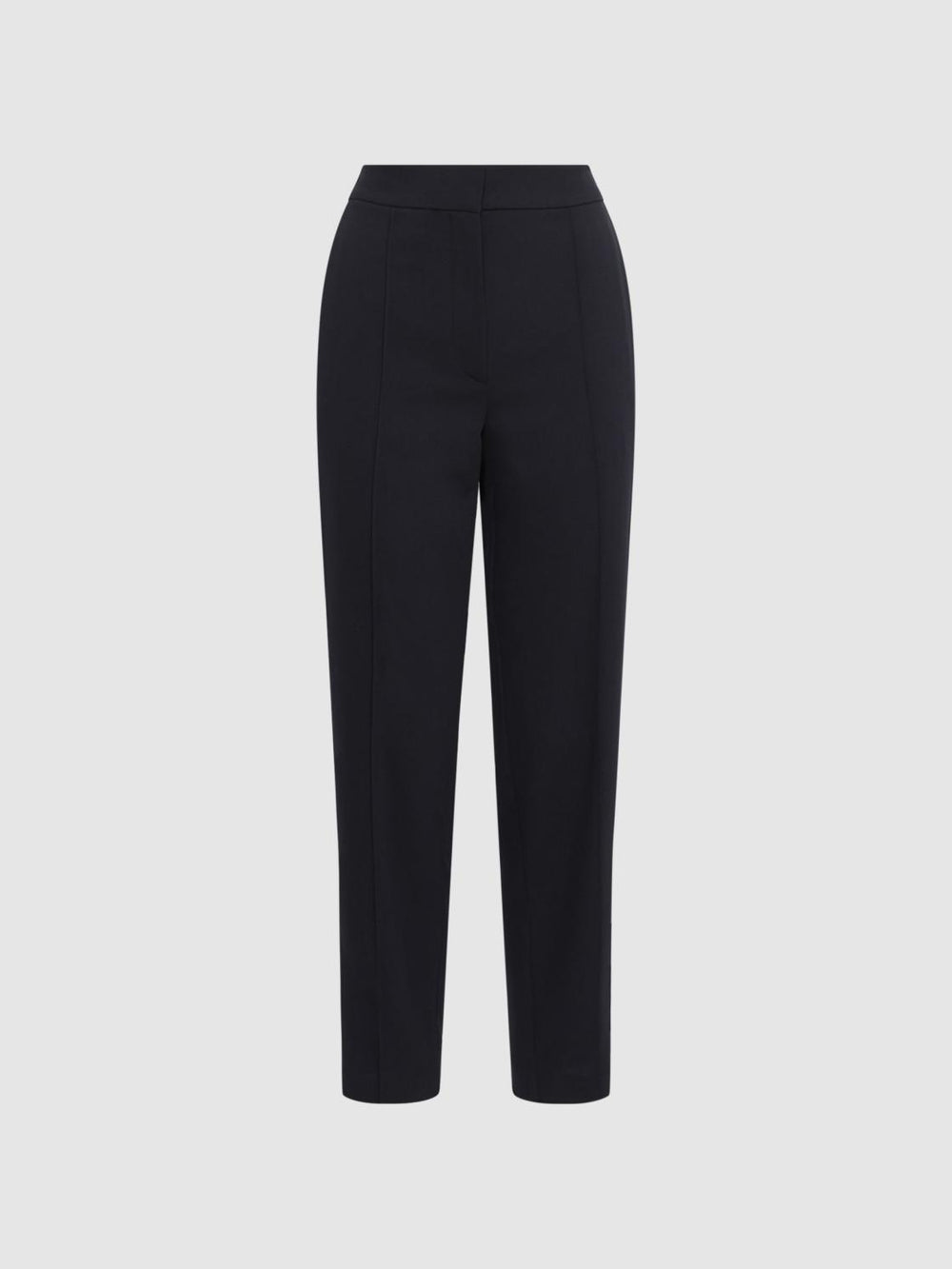 Reiss Trousers | Theo Taper Tapered Fit Side Stripe Trousers Black - Women