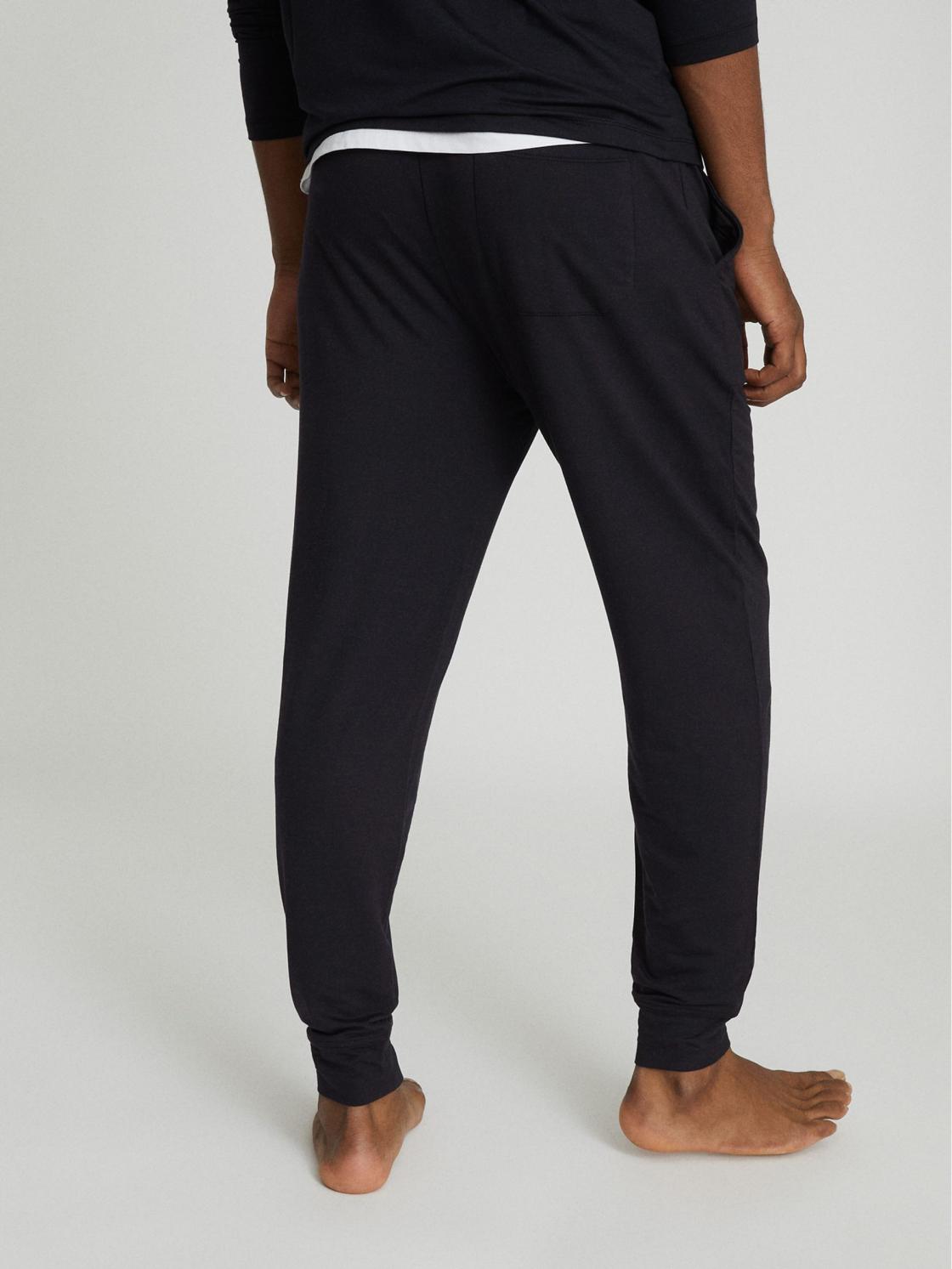 Reiss Trousers | Ward Jersey Tracksuit Joggers Charcoal - Men